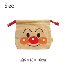 Muat gambar ke penampil Galeri, Ito Sangyo Drawstring Face Drawstring Anpanman Approx. 16 x 18 x 6 cm Made in Japan ANP-1000 All 5 types (Anpanman Drawstring Drawstring Bag Character Drawstring Cup Bag Cup Holder Accessory Holder Kids Drawstring Children's Drawstring 100 Cotton Drawstring)