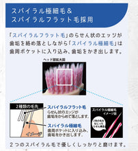 Laden Sie das Bild in den Galerie-Viewer, Sanyo Bussan Rice Clean Toothbrush, Medium/Soft, 1 brush, 2 types available (color cannot be specified) (Toothbrush, toothpaste, oral care, dental care, ultra-fine bristles, spiral bristles, periodontal pocket, plaque care, made in Japan, eco-friendly)
