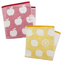 Laden Sie das Bild in den Galerie-Viewer, Top Factory Imabari Face Towel, Soft and Smooth Gauze, Approx. 34 x 80cm, Made in Japan, Fruit Pattern, 2 Types Available (Imabari Towel, Gauze Towel, Cotton Towel, Bath and Bathroom Supplies, Soft and Gentle)