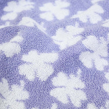 Cargar imagen en el visor de la galería, Bath Towel Imabari TREFLE (Length 120 x Width 58cm) Lila Purple (KF-2500)