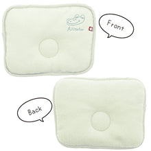 Load image into Gallery viewer, Baby Pillow Pile Gauze Crocodile Pastel Green Approx. 20 x 25cm JE-2200