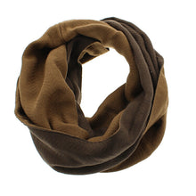 Cargar imagen en el visor de la galería, Snood cotton brown approx. 33 x 150cm GT-3800