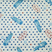 Load image into Gallery viewer, Face Towel Cloth Reading Ramune 33 x 100cm Blue