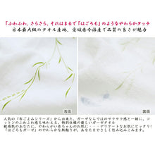 将图片加载到图库查看器,Face Towel Hagoromo Gauze Willow Blue 32�~95cm