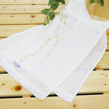 将图片加载到图库查看器,Face Towel Hagoromo Gauze Willow Blue 32�~95cm