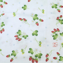 将图片加载到图库查看器,Face Towel Cloth Reading Strawberry 33�~100cm