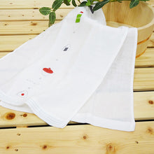将图片加载到图库查看器,Face Towel Hagoromo Gauze Onigiri Blue 32�~95cm