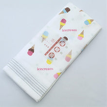将图片加载到图库查看器,Face Towel Cloth Reading Ice Cream 33 x 100cm