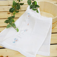 将图片加载到图库查看器,Face Towel Hagoromo Gauze Home Appliance Blue 32 x 95cm