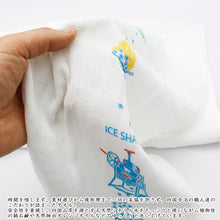 Load image into Gallery viewer, Face Towel Hagoromo Gauze Ice Blue 32�~95cm
