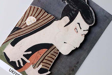 Muat gambar ke penampil Galeri, Sticker Wall Ukiyoe Deco Museum Toshusai Sharaku III Otani Oniji's Edobei Approx. 10 x 14cm