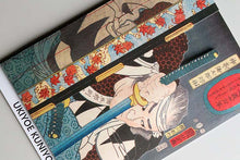 Cargar imagen en el visor de la galería, Sticker Wall Ukiyoe Deco Museum Utagawa Kuniyoshi Portrait of a Faithful Warrior Kanzaki Yagoro Norikyu Approx. 10 x 14cm