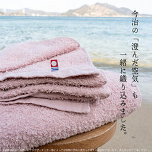 Load image into Gallery viewer, Imabari Towel Certified Bath Towel Made in Japan Smoky Pink Approx. 120 x 60cm Set of 2