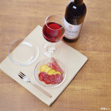 Load image into Gallery viewer, Toyo Sasaki Glass Highball Glass Pair with Appetizer Plate 3-Piece Set USURAI x Alpha 560ml (1 piece) Made in Japan Dishwasher Safe B-09129CS/P-19307 (Pair Glasses, Glass Tumbler, Cup, Plate, Glass Plate)