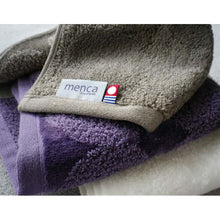 Load image into Gallery viewer, Imabari towel menca mature mini bath towel (height 50 x width 100cm) light gray