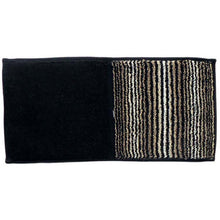 Load image into Gallery viewer, Imabari Towel Striped Stripe x GOLDPEARL Half Towel Handkerchief (Length 12.5 x Width 25cm) Neutral Reversible (05)