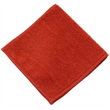 Load image into Gallery viewer, Imabari Towel Half Towel Handkerchief Presto Vermillion 25�~12.5cm