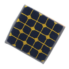 将图片加载到图库查看器,Otta Half Towel Handkerchief Navy 13�~25cm 18-28