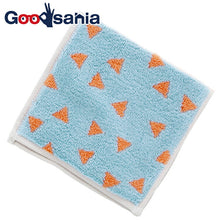Load image into Gallery viewer, Imabari Towel Handkerchief Towel Otta Half Towel Handkerchief Made in Japan Blue Approx. 25 x 12.5cm 21-44