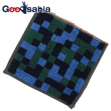 Load image into Gallery viewer, Imabari Towel Handkerchief Towel Otta Half Towel Handkerchief Made in Japan Blue Approx. 25 x 12.5cm 21-45
