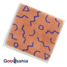 Load image into Gallery viewer, Imabari Towel Otta Half Towel Handkerchief 22-49 Orange 25�~12.5cm OT22-0060-0949