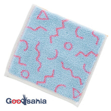 Load image into Gallery viewer, Imabari Towel Otta Half Towel Handkerchief 22-49 Blue 25�~12.5cm OT22-0060-0949