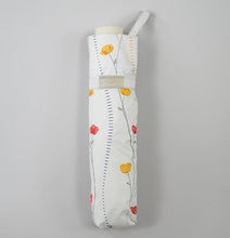 Load image into Gallery viewer, Folding Umbrella Nifty Flower For Both Sunny and Rainy Days Sunflower Ivory 55cm JK-144-01