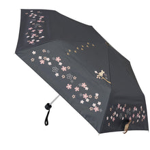 Load image into Gallery viewer, Folding Umbrella Cat Series Sunny or Rainy Sakura 55cm JKO-491-01