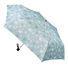 Load image into Gallery viewer, Folding Umbrella Cat Series Sunny or Rainy Rose Blue 55cm JKO-491-04