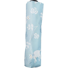 Load image into Gallery viewer, Folding Umbrella Cat Series Sunny or Rainy Rose Blue 55cm JKO-491-04