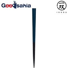 Laden Sie das Bild in den Galerie-Viewer, A pair of painted chopsticks, ebony, Tenshin