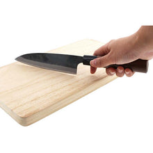 Load image into Gallery viewer, Kurouchi Sabaki Knife, Walnut handle, Blue No. 1 steel, 165mm