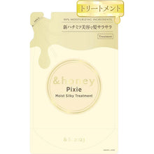 将图片加载到图库查看器,&honey Pixie Moist Silky Hair Treatment Refill 350g