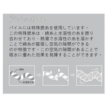 Load image into Gallery viewer, Slim bath towel, quick drying, room drying, shell blue, approx. 34 x 110cm