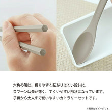 Muat gambar ke penampil Galeri, Iwasaki Industrial Chopsticks Box Set Chopsticks Spoon Very Strong Case & Spoon Chopsticks 19.5cm Approx. 20.5 x 3.6 x 2.2cm Dishwasher Safe Light Gray H-601LG (Chopsticks for Lunch Boxes Spoon for Lunch Boxes Chopsticks Spoon Set)