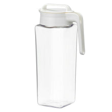 Load image into Gallery viewer, Iwasaki Industries Fellowes Pitcher, Vertical/Horizontal Square Pitcher, 2.1L, Approx. 15.1 x 10.4 x 30.2cm, Made in Japan, Suitable for Hot Water, White, K-1298WH (Pitcher, Barley Tea Pot, Cold Water Pot, Water Pitcher)