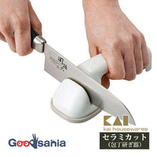 Load image into Gallery viewer, KAI Knife Sharpening Ceramic Cut Whetstone