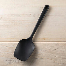 Cargar imagen en el visor de la galería, KAI SELECT100 Select 100 Silicone Spoon Dishwasher Safe Black Approx. 27.8 x 7.2 x 2.9cm DH3141
