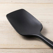 Cargar imagen en el visor de la galería, KAI SELECT100 Select 100 Silicone Spoon Dishwasher Safe Black Approx. 27.8 x 7.2 x 2.9cm DH3141