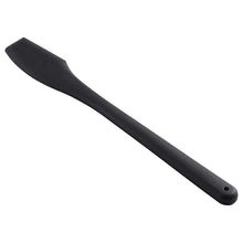Cargar imagen en el visor de la galería, KAI SELECT100 Slim Silicone Spatula Dishwasher Safe Black Approx. 22.2 x 3 x 0.8cm DH3142