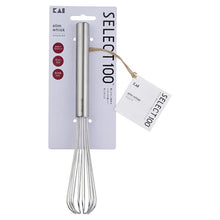 Cargar imagen en el visor de la galería, KAI SELECT100 Slim Whisk Dishwasher Safe Silver Approx. 22.4 x 3.5 x 3.5cm DH3144