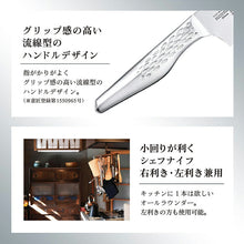 Cargar imagen en el visor de la galería, Knife Seki Magoroku Takuso Chef Knife 150mm Made in Japan Silver AB5166