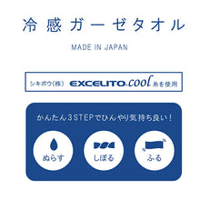 将图片加载到图库查看器,Cool Towel LemonTree Cooling Gauze Towel Green Approx. 34 x 90cm