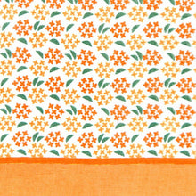 Load image into Gallery viewer, Handkerchief Town Girl's Handkerchief ~Flower Shop Edition~ Osmanthus Orange Approx. 25 x 25cm