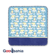 将图片加载到图库查看器,Miyamoto Handkerchief JIKANSTYLE Town Girl's Handkerchief Zoo Edition Drift Ice Polar Bear Approx. 25 x 25 cm Made in Japan 02860 (Handkerchief Gauze Handkerchief Towel Handkerchief Gauze Towel Pile Cotton 100% Cotton Made in Japan)
