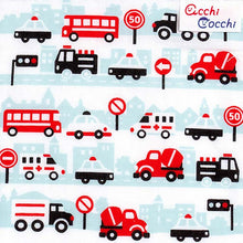 Load image into Gallery viewer, Handkerchief Children's handkerchief acchi cocchi car blue approx. 15 x 15 cm