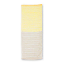 将图片加载到图库查看器,Face Towel Ag Double Gauze Custard x Brown Approx. 34 x 90cm