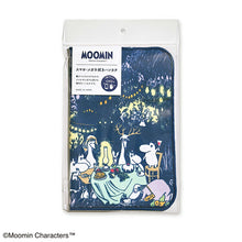 Load image into Gallery viewer, Handkerchief Moomin Smartphone/Glasses Cleaning Handkerchief Party Navy Approx. 20 x 20cm