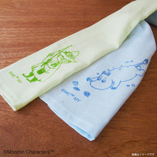 将图片加载到图库查看器,Cool Towel Moomin Cool Gauze Towel Peeking Beige Approx. 34 x 90cm