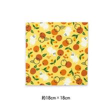 Load image into Gallery viewer, Beeswax Wrap Moomin Beeswax Wrap Moomin & Orange S Size Orange Approx. 18 x 18 cm